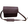 Leather Messenger Laptop Shoulder Bag Satchel