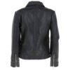 Women's Real Black Leather Slim Fit Jacket